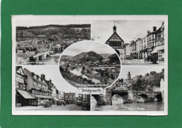 Bridgnorth Est Une Ville Du Shropshire En Angleterre, Dans La Vallée De La Severn. CPM Année 1960 Multivues - Shropshire