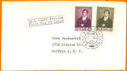 99276  - IRELAND Eire - POSTAL HISTORY - FDC COVER To USA 1952 Thomas MOORE - Covers & Documents