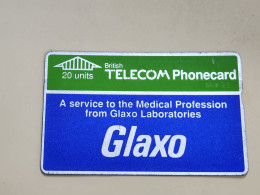 United Kingdom-(btm-001)GLAXO Laboratories(2)(20units)(807C42492)-price Cataloge Used-15.00£+1card Prepiad Free - BT Emissions Médicales