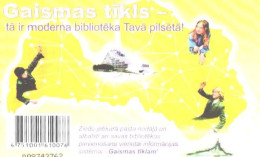 Latvia:Used Phonecard, Lattelekom, 2 Lati, Www.gaisma.lv, 2005 - Latvia