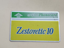 United Kingdom-(btm-015)-ZESTORETIC 10-(25)(10units)(352A16861)-price Cataloge Used-7.00£+1card Prepiad Free - BT Medical Issues