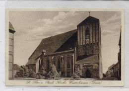 0-1903 WUSTERHAUSEN, St. Peter Und Pauls Kirche, 1933 - Wusterhausen