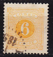 SCHWEDEN SVERIGE [Porto] MiNr 0004 B ( O/used ) - Portomarken