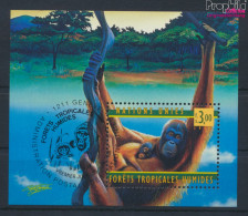 UNO - Genf Block10 (kompl.Ausg.) Gestempelt 1998 WHO - Orang-Utan (10073197 - Usati