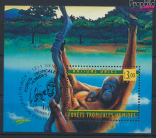 UNO - Genf Block10 (kompl.Ausg.) Gestempelt 1998 WHO - Orang-Utan (10073198 - Usati