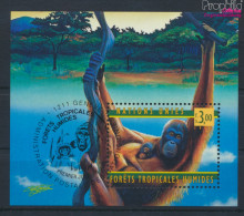 UNO - Genf Block10 (kompl.Ausg.) Gestempelt 1998 WHO - Orang-Utan (10073199 - Usati