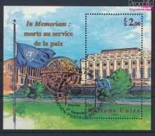 UNO - Genf Block12 (kompl.Ausg.) Gestempelt 1999 In Memorian (10073049 - Usati
