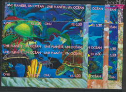 UNO - Genf 695-718 Viererblocks (kompl.Ausg.) Postfrisch 2010 Ozean (10054338 - Unused Stamps