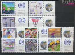 UNO - Genf 725Zf-734Zf Mit Zierfeld (kompl.Ausg.) Postfrisch 2010 Kinderarbeit (10054331 - Unused Stamps