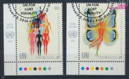 UNO - New York 1500-1501 (kompl.Ausg.) Gestempelt 2016 Frei Und Gleich (10076879 - Used Stamps