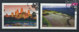 UNO - Genf 912-913 (kompl.Ausg.) Gestempelt 2015 UNESCO Welterbe Südostasien (10073352 - Usados