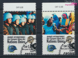 UNO - Genf 954-955 (kompl.Ausg.) Gestempelt 2016 Tag Der Friedenstruppen (10073275 - Used Stamps