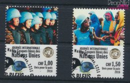 UNO - Genf 954-955 (kompl.Ausg.) Gestempelt 2016 Tag Der Friedenstruppen (10073284 - Used Stamps