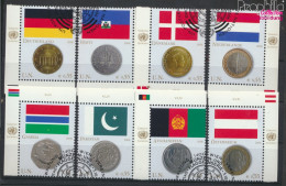 UNO - Wien 477-484 (kompl.Ausg.) Gestempelt 2006 Flaggen Und Münzen (10054405 - Oblitérés