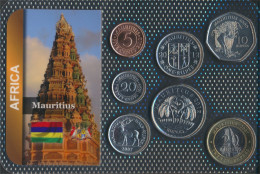 Mauritius Stgl./unzirkuliert Kursmünzen Stgl./unzirkuliert Ab 1987 5 Cents Bis 20 Rupees (10091706 - Mauritius