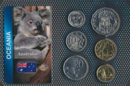 Australien Stgl./unzirkuliert Kursmünzen Stgl./unzirkuliert Ab 1999 5 Cents Bis 2 Dollars (10091206 - Münz- Und Jahressets