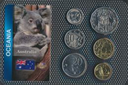 Australien Stgl./unzirkuliert Kursmünzen Stgl./unzirkuliert Ab 1999 5 Cents Bis 2 Dollars (10091211 - Münz- Und Jahressets