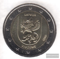 Latvia 2016 Stgl./unzirkuliert Reprint: 1 Million. Stgl./unzirkuliert 2016 2 Euro Vidzeme - Lettland