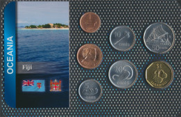 Fidschi-Inseln Stgl./unzirkuliert Kursmünzen Stgl./unzirkuliert Ab 1990 1 Cent Bis 1 Dollar (10091504 - Fidji