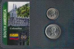 Kolumbien 1965 Stgl./unzirkuliert Kursmünzen 1965 20 Centavos Bis 50 Centavos (10091407 - Colombie