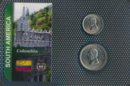 Kolumbien 1965 Stgl./unzirkuliert Kursmünzen 1965 20 Centavos Bis 50 Centavos (10091409 - Colombie