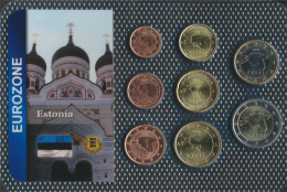 Estland Stgl./unzirkuliert Kursmünzen Stgl./unzirkuliert Ab 2011 1 Cent Bis 2 Euro (10092205 - Estland