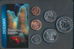 Papua-Neuguinea Stgl./unzirkuliert Kursmünzen Stgl./unzirkuliert Ab 1995 1 Toea Bis 1 Kina (10092316 - Papuasia Nuova Guinea