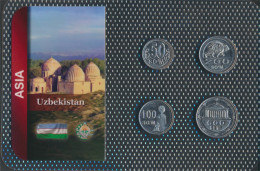 Usbekistan 2018 Stgl./unzirkuliert Kursmünzen 2018 50 Som Bis 500 Som (10092257 - Uzbenisktán