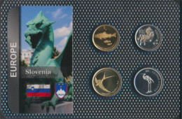Slowenien Stgl./unzirkuliert Kursmünzen Stgl./unzirkuliert Ab 1992 1 Tolarjev Bis 20 Tolarjev (10092303 - Slovénie