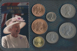 Großbritannien Vorzüglich Kursmünzen Vorzüglich Ab 1953 1/2 Pence Bis 1/2 Crown (10092277 - Mint Sets & Proof Sets