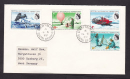 British Antarctic Territory BAT: Cover To Germany, 1969, 4 Stamps, Signy Island South Orkneys (traces Of Use) - Brieven En Documenten
