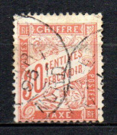 Col33 France Taxe  N° 34 Oblitéré Cote : 100,00€ - 1960-.... Used