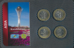 Kasachstan 2003 Stgl./unzirkuliert Kursmünzen 2003 4 X 100 Tenge (10091541 - Kazachstan