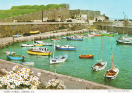 ALDERNEY- Crabby Inner Harbour, Grosnez Fort, Small Local Boats - J.Hinde 2GY 29-- Ile Aurigny - Alderney