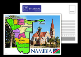 Namibia/ Postcard / View Card/ Map Card - Namibie