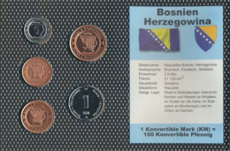 Bosnien-Herzegowina Stgl./unzirkuliert Kursmünzen Stgl./unzirkuliert 1998-2005 5 Feninga Bis 1 Konvertible Ma (10127521 - Bosnie-Herzegovine