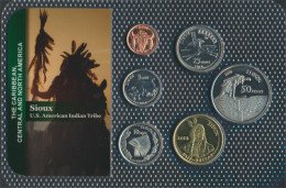 USA 2014 Stgl./unzirkuliert Kursmünzen 2014 1 Cent Bis 1 Dollar Sioux (10092466 - Münzsets