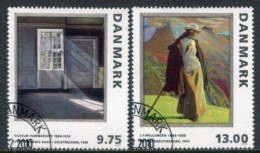 DENMARK 1997 Paintings Used.  Michel 1164-65 - Used Stamps