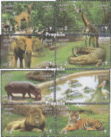 Ägypten 2593-2600 (kompl.Ausg.) Postfrisch 2016 125 Jahre Giza-Zoo - Ungebraucht