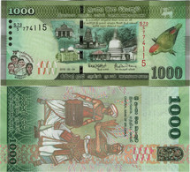 SRI LANKA        1000 Rupees       Comm.       P-130       4.2.2018      UNC - Sri Lanka