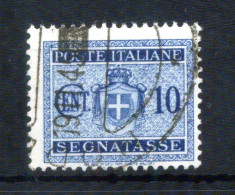 1945 LUOGOTENENZA N.74 USATO Senza Filigrana - Postage Due