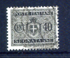 1945 LUOGOTENENZA N.78 USATO Senza Filigrana - Postage Due