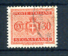 1945 LUOGOTENENZA N.77 USATO Senza Filigrana - Postage Due