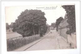 CPA 78 - Rocquencourt Route Du Chesnay Et Entrée Du Château - Rocquencourt