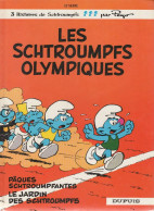 LES SCHTROUMPFS   " Les SCHTROUMPFS Olympiques"   N°11  EO   Par PEYO   DUPUIS - Schtroumpfs, Les