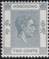 Hong Kong     .    SG    .    141  (2 Scans)  .  1938-52    .  Mult Script CA      .    *   .    Mint-hinged - Nuevos