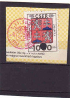 Slovakia - ČFFR  1994, Kuponová Známka 1 000 Kčs, Used - Andere & Zonder Classificatie