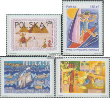 Polen 4056-4059 (kompl.Ausg.) Postfrisch 2003 Kinderzeichnungen - Nuovi