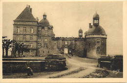 -dpts Div -ref-BJ414- Dordogne - Hautefort -  Entrée Du Château -  Châteaux - - Hautefort