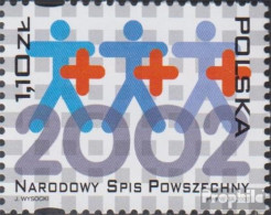 Polen 3969 (kompl.Ausg.) Postfrisch 2002 Zählung - Nuovi